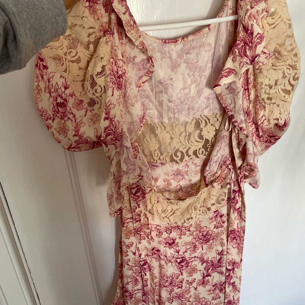Free people lucie lace mini dress - Picture 4 of 5
